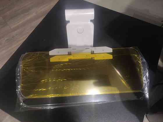 Козирок автомобільний HD Vision Visor антибліковий сірий і жовтий Київ