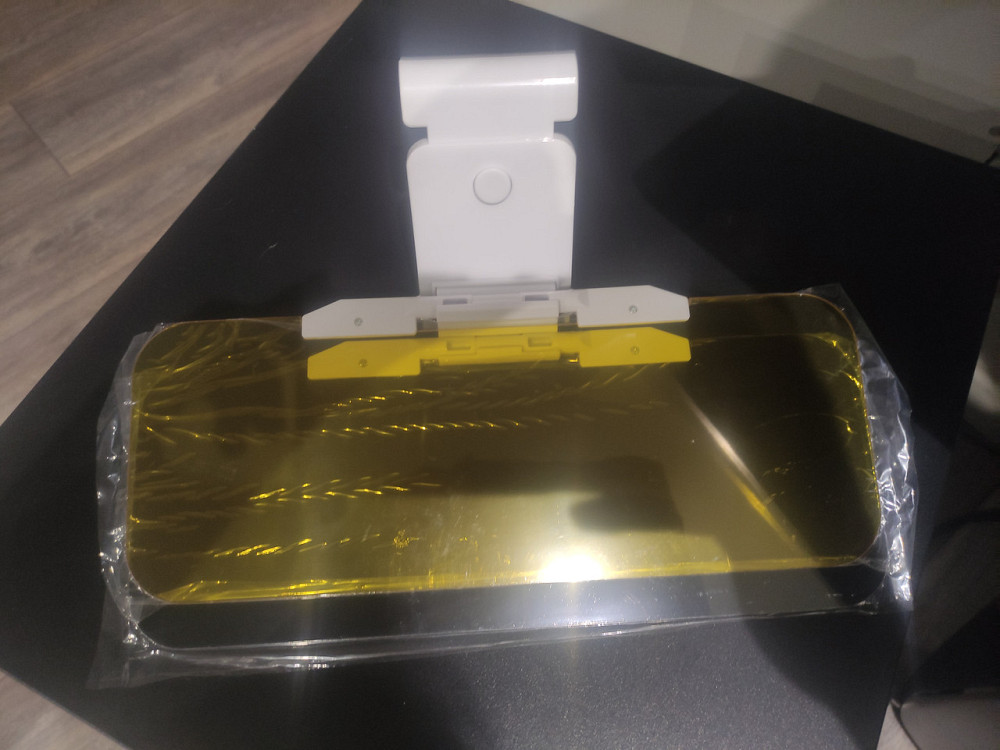 Козирок автомобільний HD Vision Visor антибліковий сірий і жовтий Киев - изображение 6