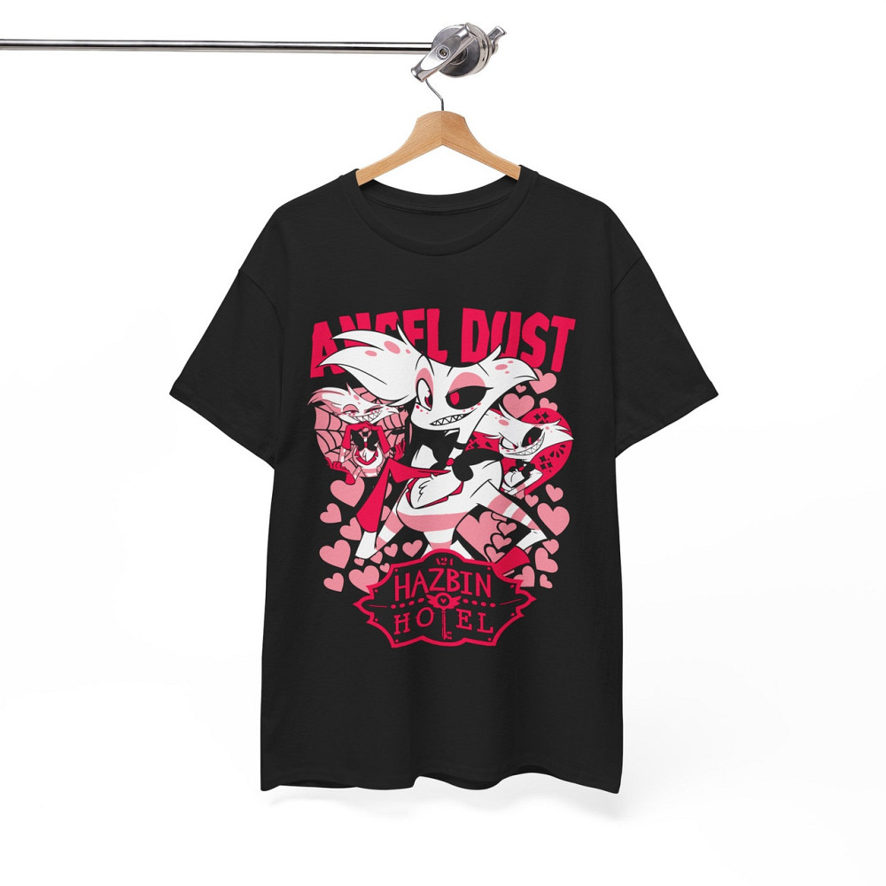 Футболка аниме Аластор Хазбин Хотел Хазбин оверсайз (S/M/L) Черний AnimeJ0727 Днепр - изображение 7