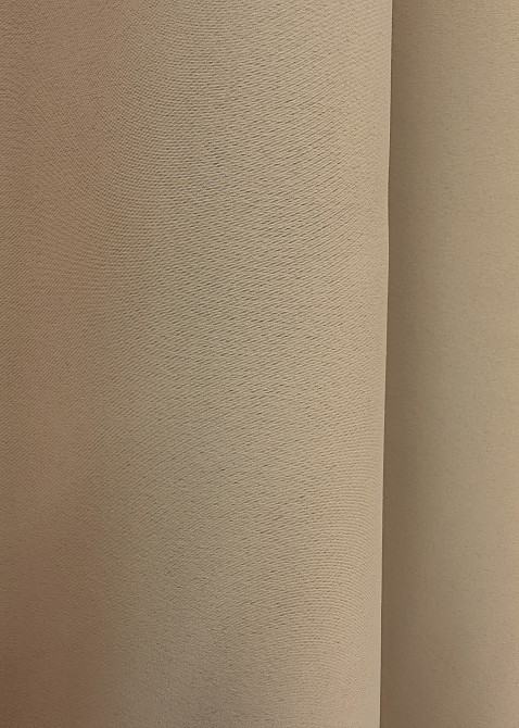 Комплект готовых штор VR-Textil Bagema Rvs № 1240ш Бежевый 100х270 см 2 шт (31-480) Киев - изображение 6