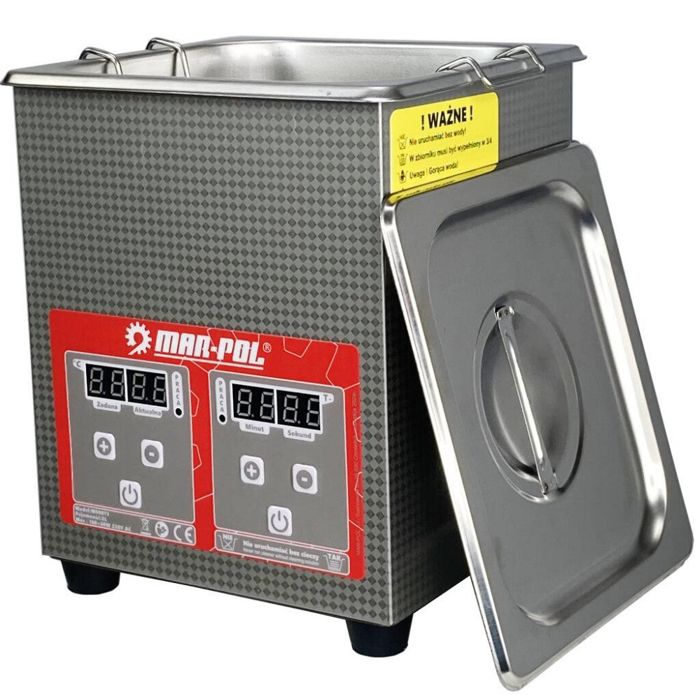 Ультразвуковой очиститель мойка для дезинфекции 2 литра 100 Вт Mar-Pol (M90073) Нововолынск - изображение 2