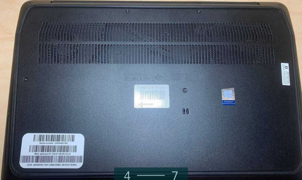 Ноутбук: HP Zbook 15 G5 ( i7-7700 7TH. 32Gb. SSD950Gb. Київ - фото 7