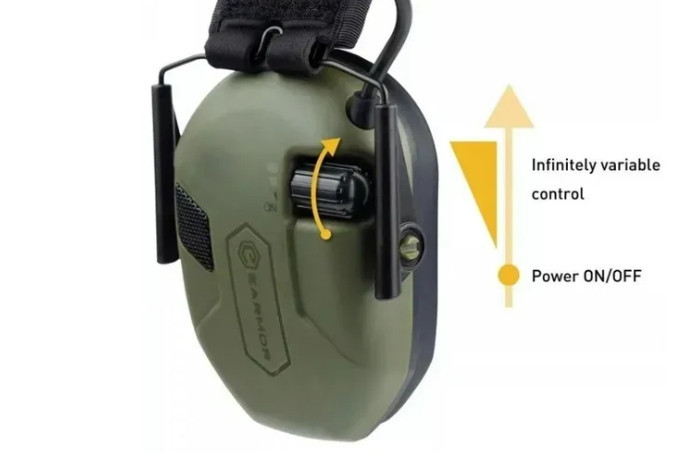 Наушники активные защитные Earmor M300A Оливковый Винница - изображение 5
