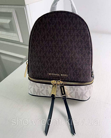 Женский рюкзак Michael Kors Rhea Zip mini (1224) Lux Киев - изображение 4