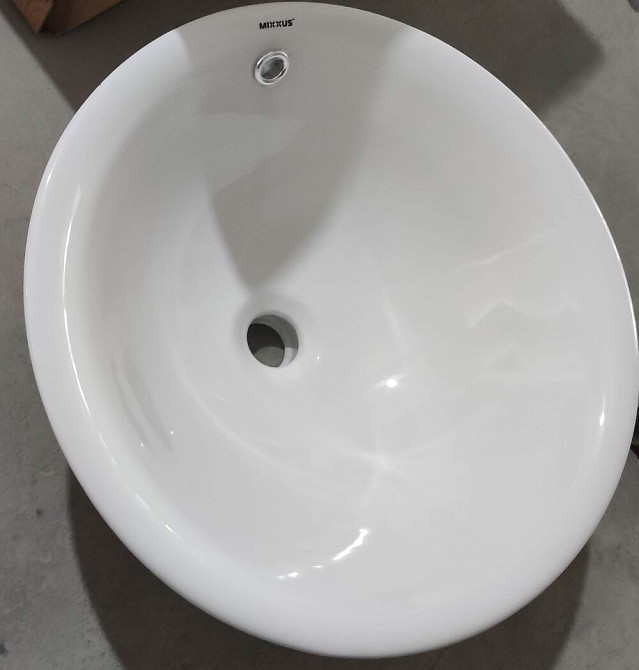 Раковина врізна на стільницю MIXXUS PREMIUM TOPPER-1601 470х470х180mm з переливом   ( MP6571 ) 22752 Харьков - изображение 6