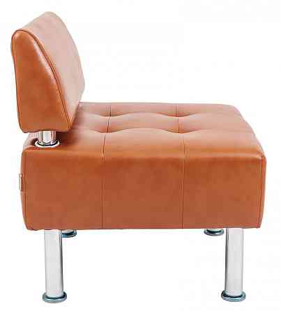 Диван Titan Office со спинкой 650х650х750 Коричневый Киев