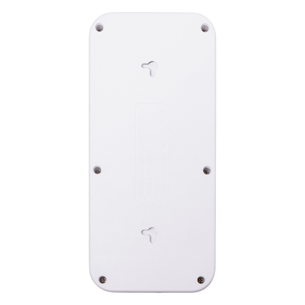 Yiwu Мережевий фільтр 5 м подовжувач F06U на 6 розеток 4 USB 1 Type-C та кнопкою відключення Бі Коломия - фото 6
