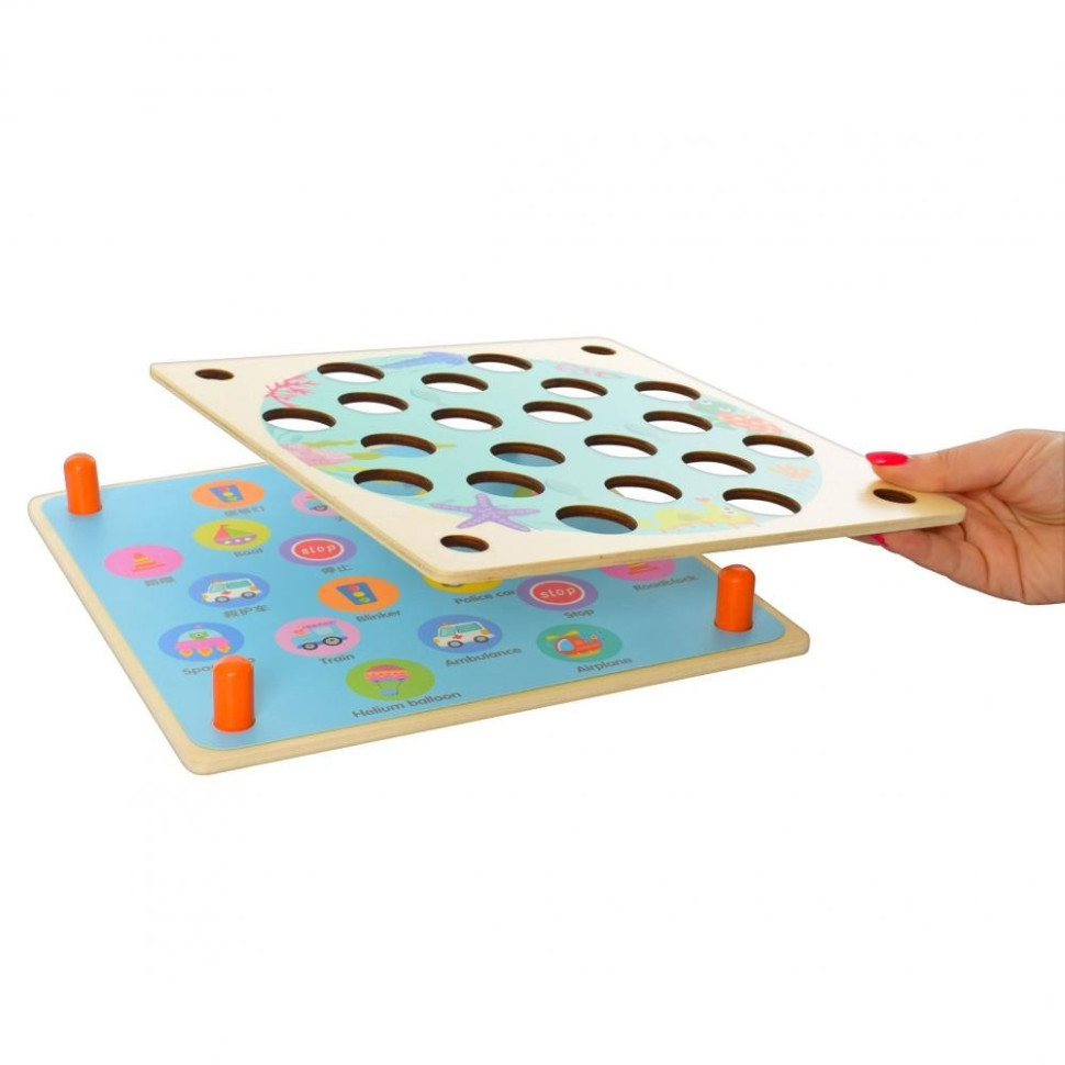 Детская развивающая деревянная игрушка MD 2785 карточки 10 шт Винница - изображение 3