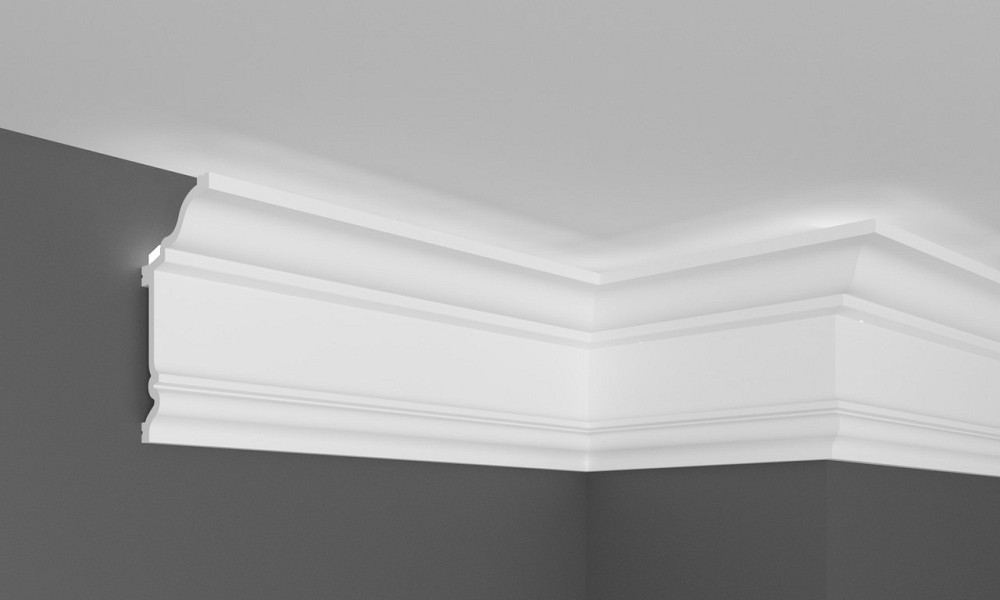 Карниз полимерный для LED освещения Grand Décor KH 919 Днепр - изображение 3