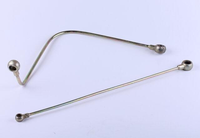 Масляные патрубки металлические, к-т: 2 шт. - 195N Мукачево - изображение 1