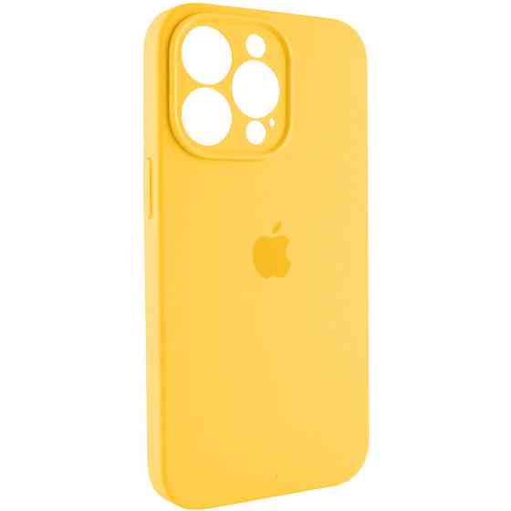 Чохол для смартфона Silicone Full Case AA Camera Protect for Apple iPhone 15 Pro 56,Sunny Yellow Київ