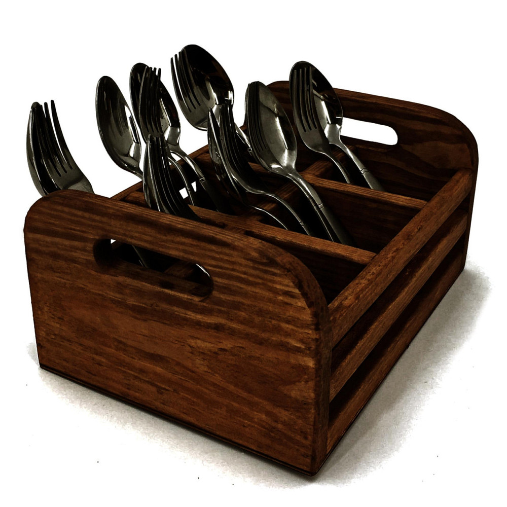 Підставка для столових приладів "Лекка" латте Миколаїв - фото 1