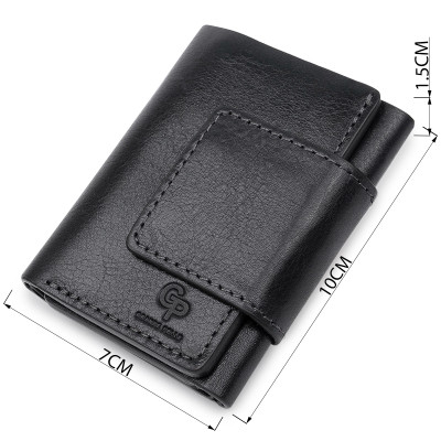 Портмоне Grande Pelle Шкіряне Синє (11511) Вінниця - фото 7