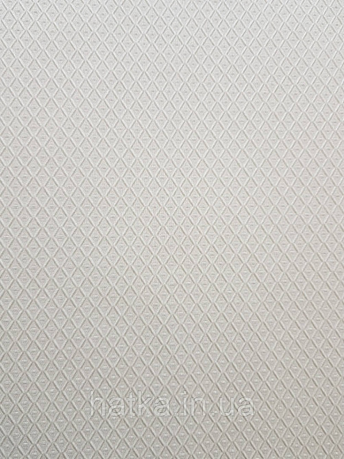 Шпалери вінілові на флізелін Grandeco Montana A44904 метрові однотонні структурні маленький ромб пісочний Київ - фото 2