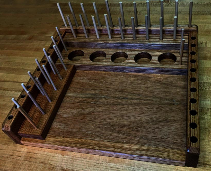 Органайзер для вязания мушек 