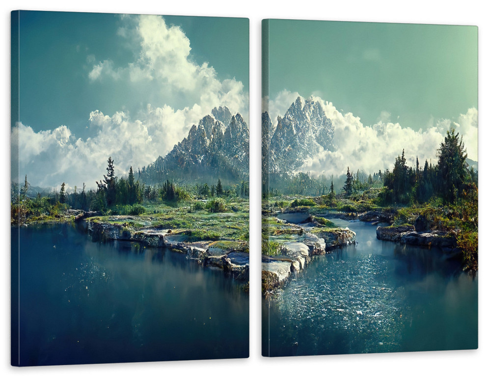 Модульная картина в гостиную / спальню Природа   TLV-2_145 120х170  см Киев - изображение 1