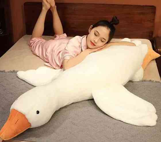 КАЧЕСТВЕННАЯ 160см Гусь ОБОЙМАСЬ обнимусь кот батон подушка кота. Харьков