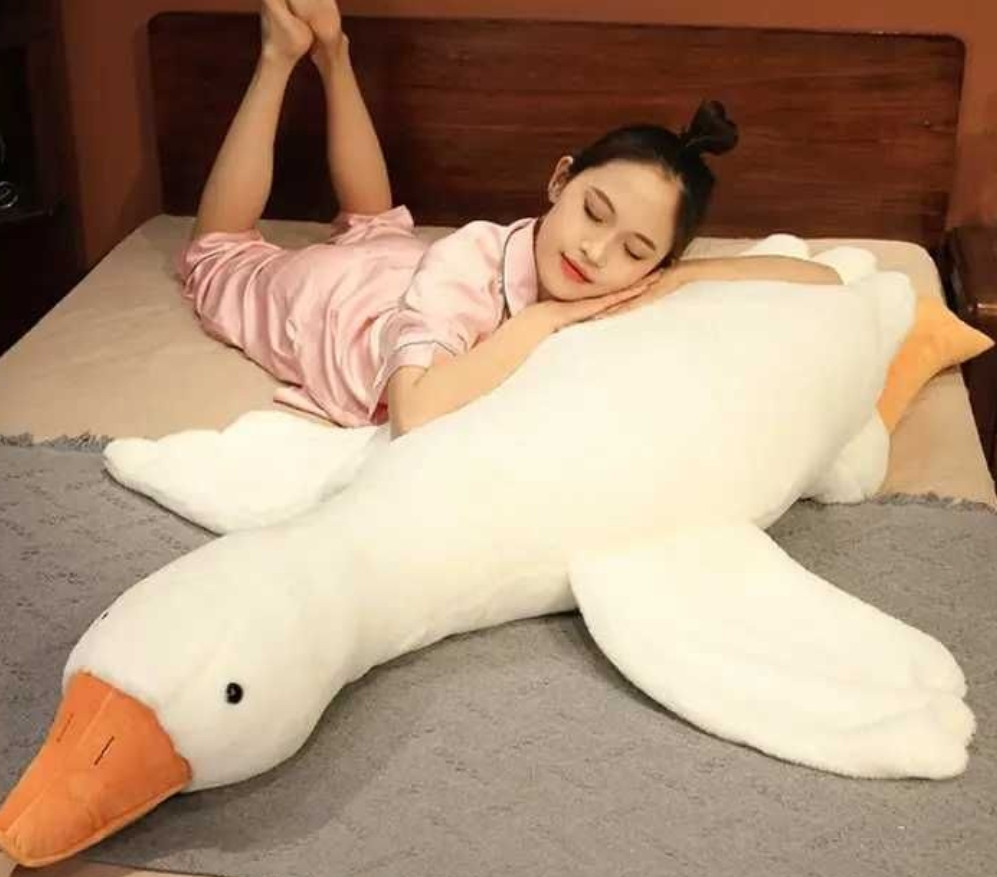 КАЧЕСТВЕННАЯ 160см Гусь ОБОЙМАСЬ обнимусь кот батон подушка кота. Харьков - изображение 3