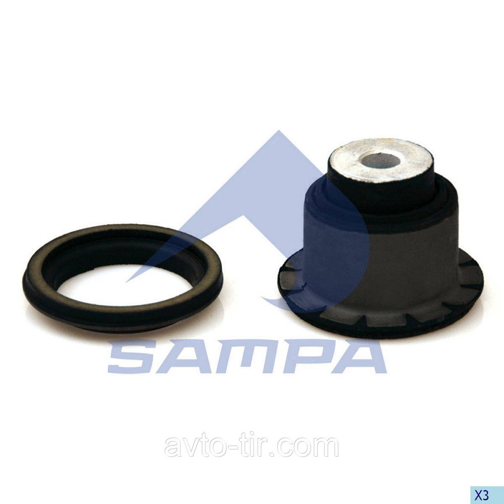 Сайлентблок кабіни MB Actros передній 0004301415 9423100077 9423100277 9423172212 Луцьк - фото 1