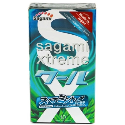 Презервативи Sagami Xtreem Mentol 10 шт. (4974234101405) Вінниця - фото 1