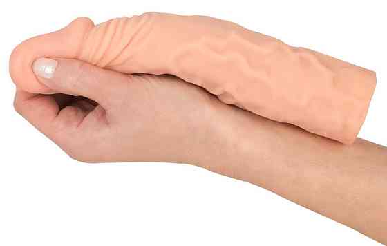 Удлинительная насадка - Nature Skin Extension Sleeve +3 см Sex Aura Киев