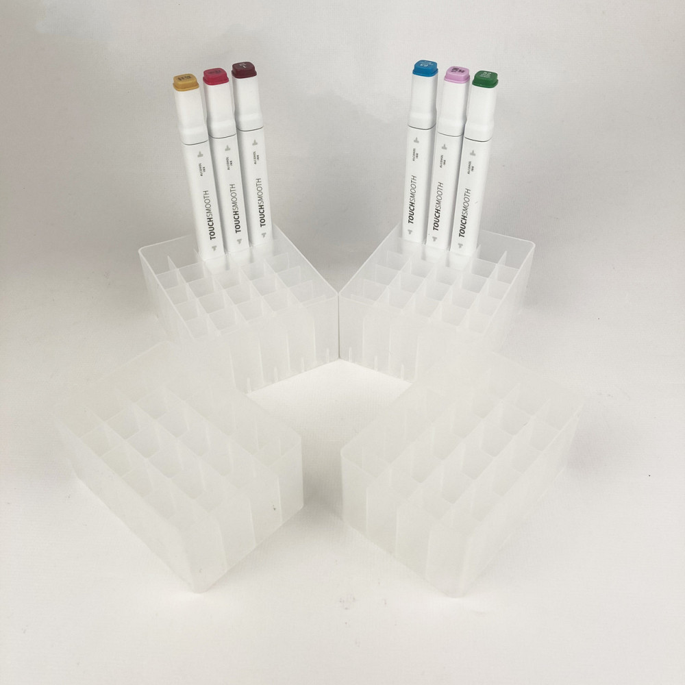 Підставка для маркерів органайзер для канцелярського приладдя на 100 відділень Прозора Кам'янець-Подільський - фото 5