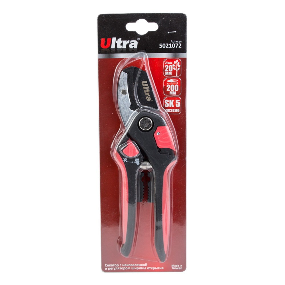 Секатор с ковадлом 205мм SK5 ULTRA (5021072) Ровно - изображение 5