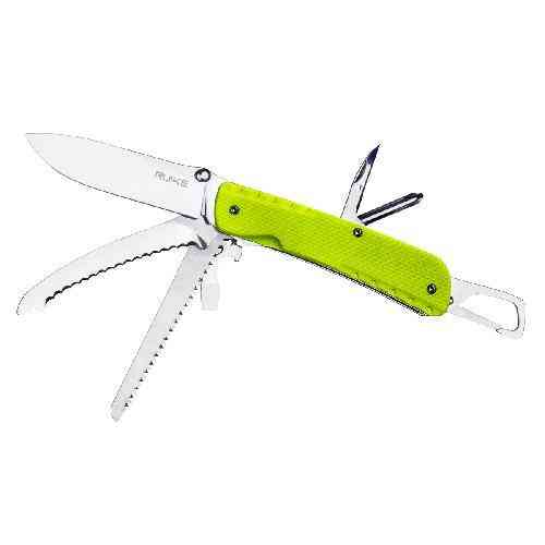 Багатофункціональний ніж Ruike Trekker LD43, (8.5 см) 12C27 / G10 зелений, 15 інстр. Київ