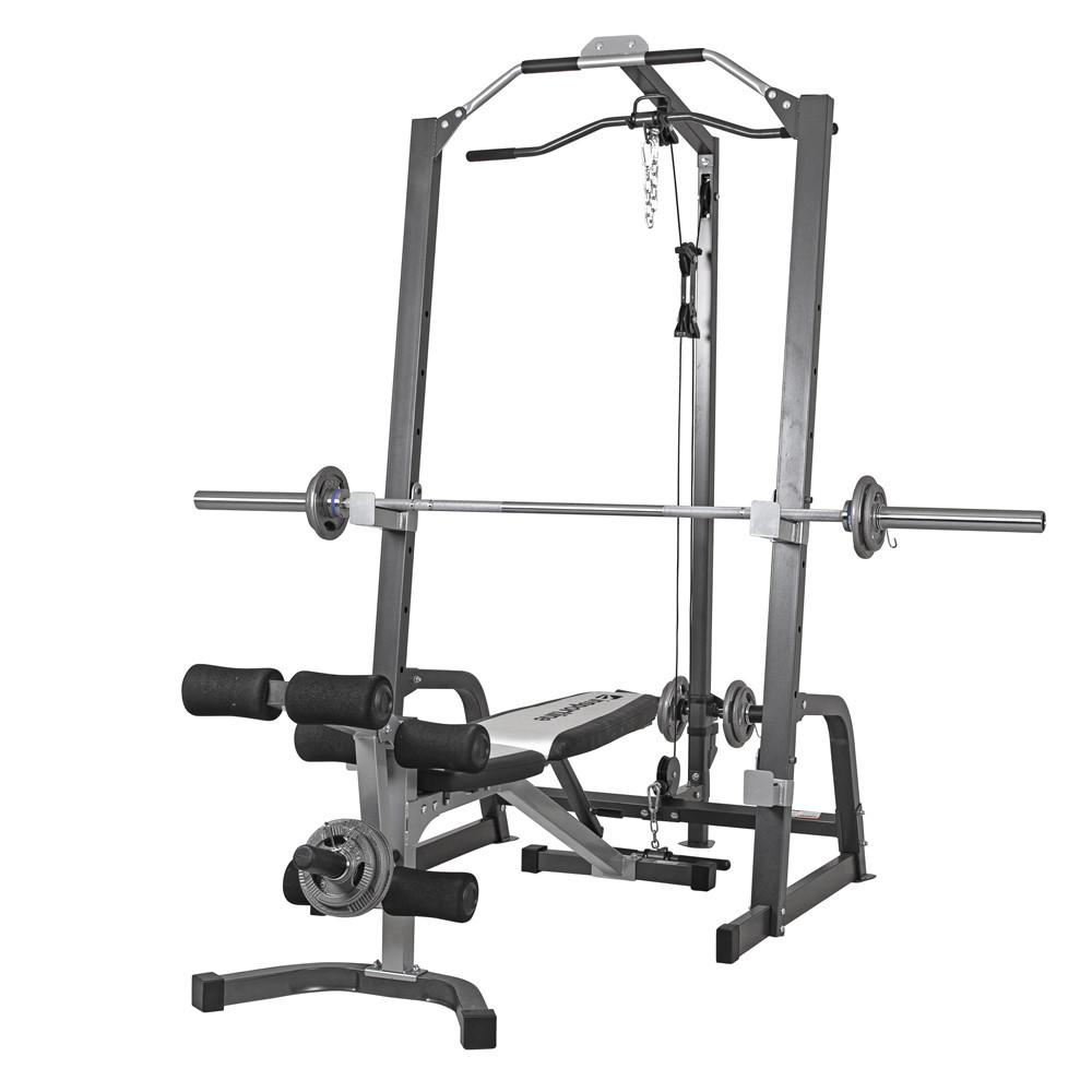 Багатофункціональний атлас з лавкою для тренувань inSPORTline Power Rack PW60 Київ - фото 2