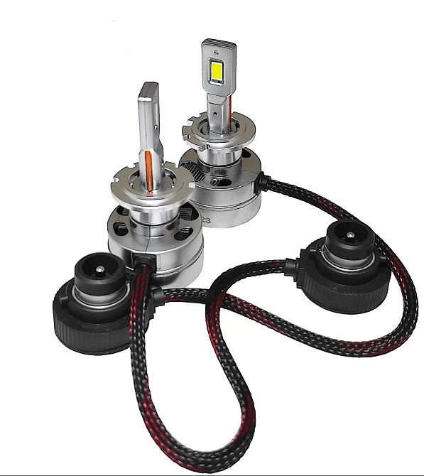 Комплект світлодіодних ламп Qline Performance D2S/D2R 90W Canbus 9000Lm 6000K (2 шт) Харків - фото 1