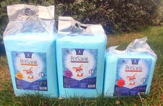 Modes Пелюшки для собак Pet Sanit (6 шарів) 90 х 60 см, 30 шт Вінниця