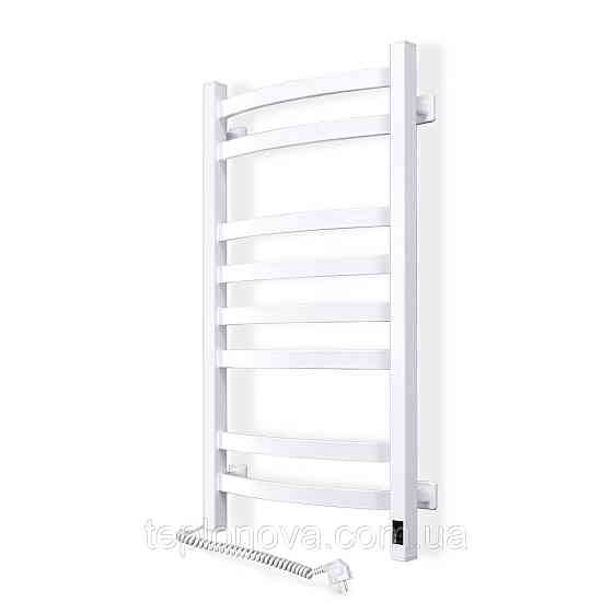 Сушарка для рушників електрична Navin Avalon 480х800 Sensor ліва, біла Чернівці