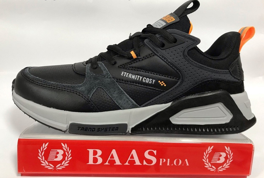 Мужские кожаные кроссовки BaaS Eternity Cosy,производство Польши Киев - изображение 9
