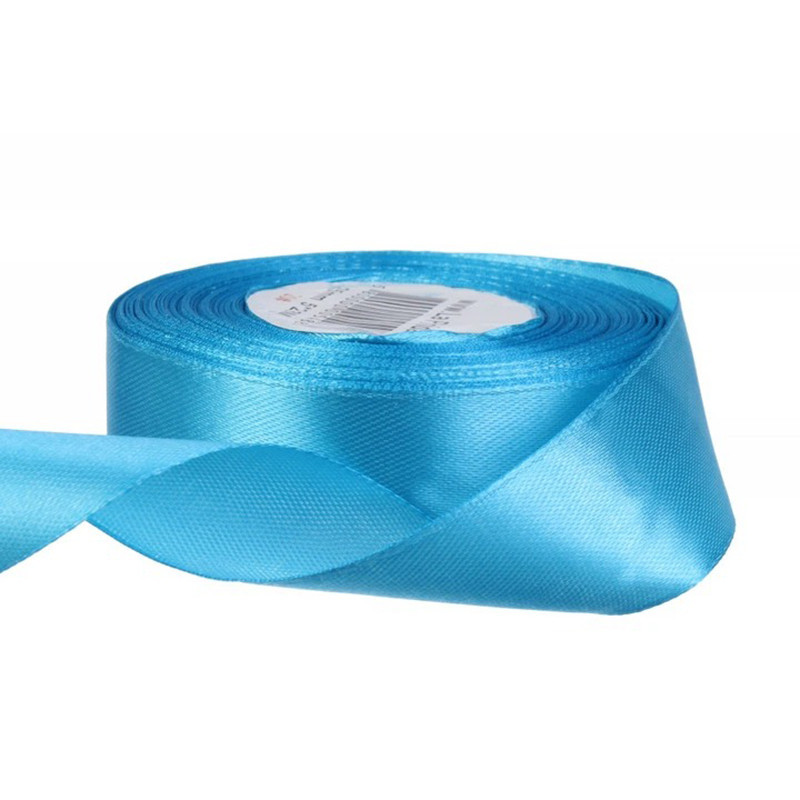 Атласная лента для рукоделия АБ-514, 5 см x 23 м, Голубой Винница - изображение 1