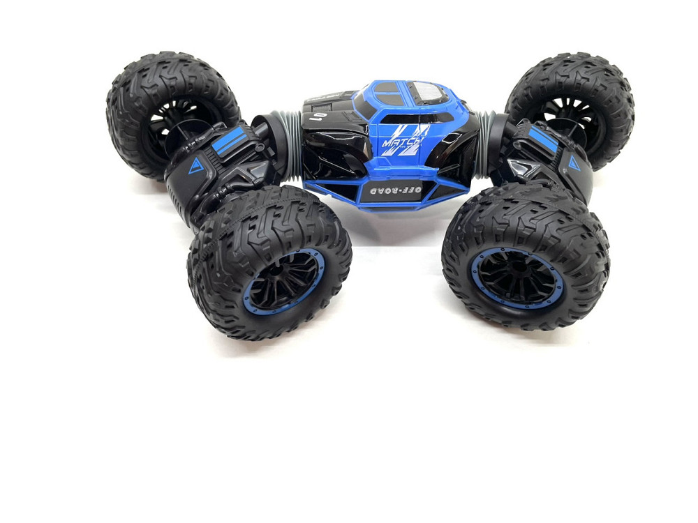 Машина на радіокеруванні Deformation car 1:18 гумові колеса пульт Синій (UD2220A) Чернігів - фото 9