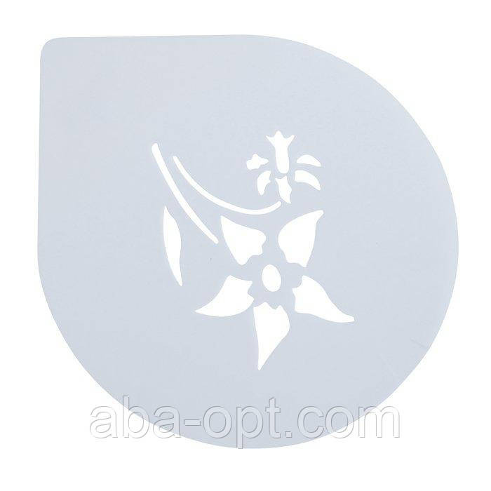 Трафарет пластиковий для торта " лілія " Ø 25 см (шт) Одеса - фото 1