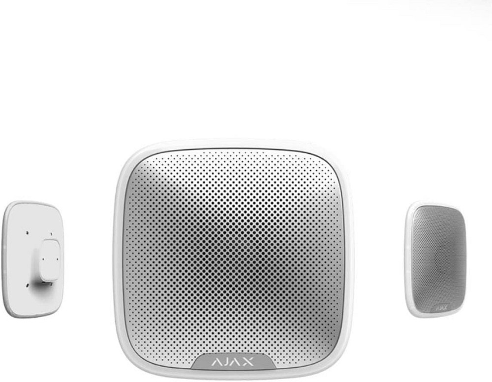 Бездротова вулична сирена Ajax StreetSiren (white) 7830.07.WH1 сирена Харків - фото 1