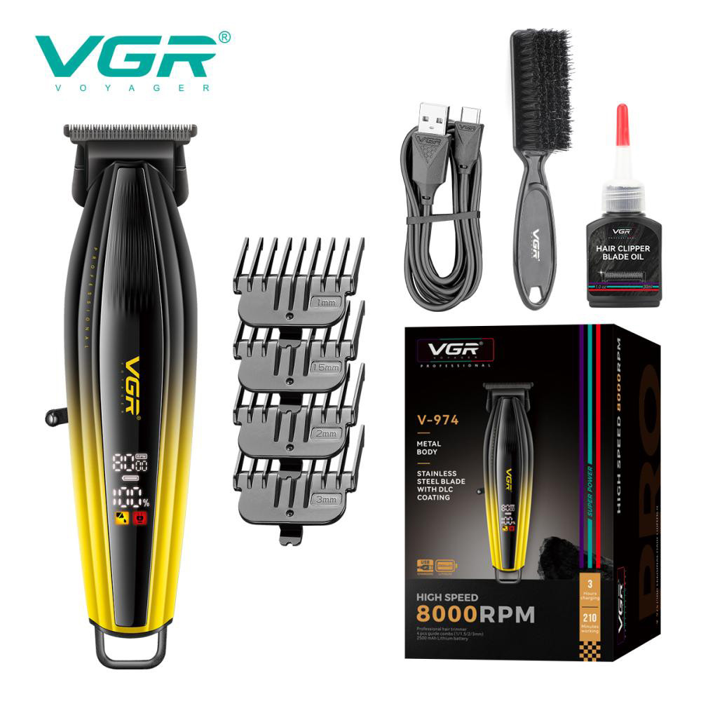 Машинка для стрижки волосся з універсальним живленням, Чоловічий набір для стрижки волосся бездротовий SB-58 Львів - фото 8