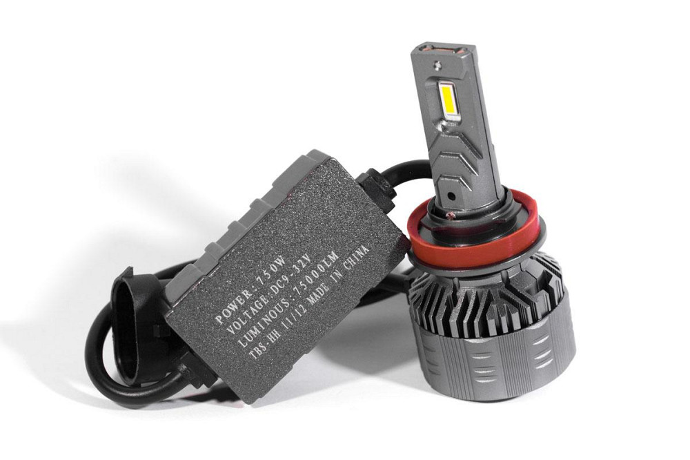 Комплект світлодіодних ламп TBS Design TF3 MAX H11 PGJ19-2 9-32 V 130 W 15000 Lm 6000 K + CANBUS Харків - фото 3