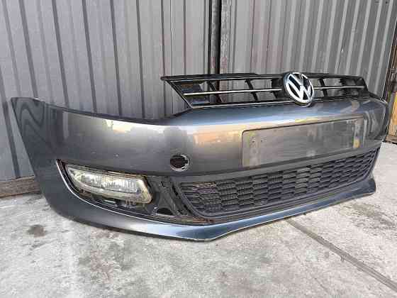 Бампер передній Volkswagen Polo 2014-2017 (6R807221R) Ковель