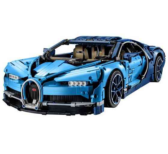 Конструктор машинка Technik Bugatti Chiron  маштаб 1:8  3599 деталей Бугати Широн синій Киев