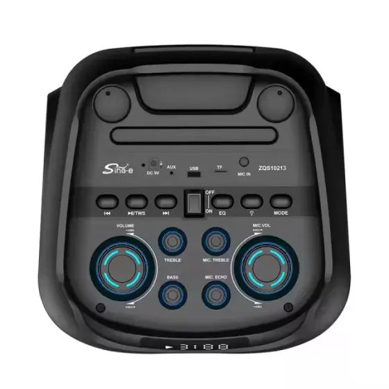 Беспроводная караоке-колонка с двумя микрофонами SPS ZQS10213 Коломыя