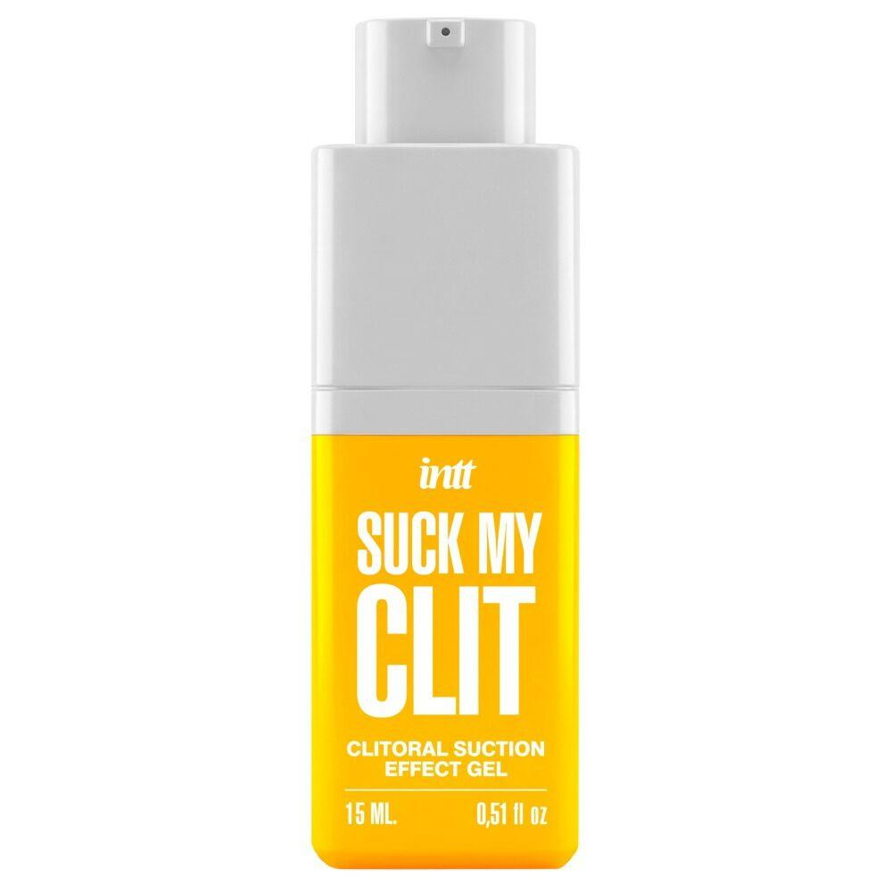 Смоктайзер для клітора Intt Suck My Clit Tropical Mango (15 мл), манго, гель з ефектом посмоктування Sex Aura Київ - фото 2