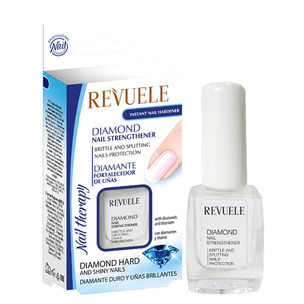 Засіб діамантовий для зміцнення нігтів Nail Therapy Revuele 10 мл Київ - фото 1