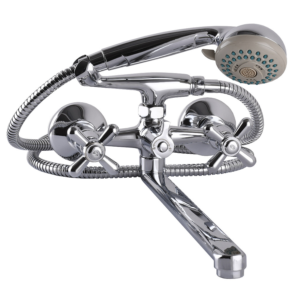 Змішувач для ванни Globus Lux GB-DOMINOX-0316-Euro перемикач латунь L350мм Луцьк - фото 2