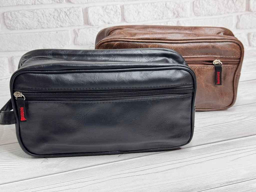 Косметичка дж. кожаная (30*17*4см) 210498 ТМ EСТЕТ Київ - фото 1