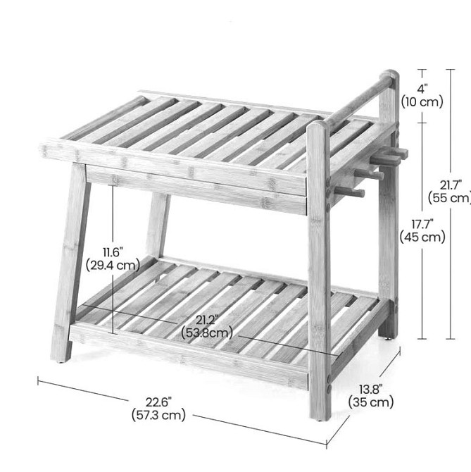Стілець для ванної "Варатіс" каррі Миколаїв - фото 2
