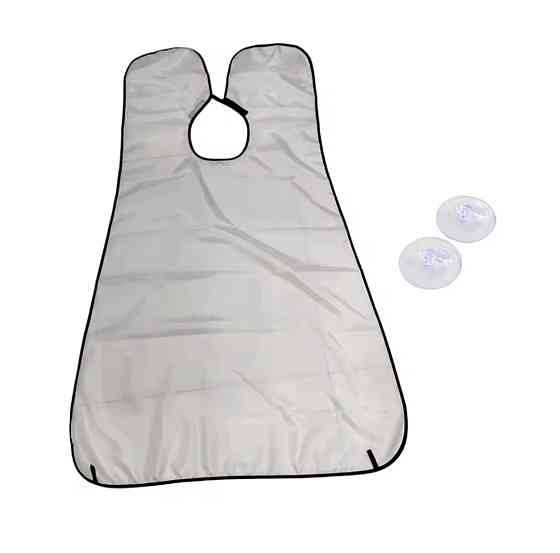 Накидка мужская для бритья бороды и стрижки 107 на 70 белый Киев