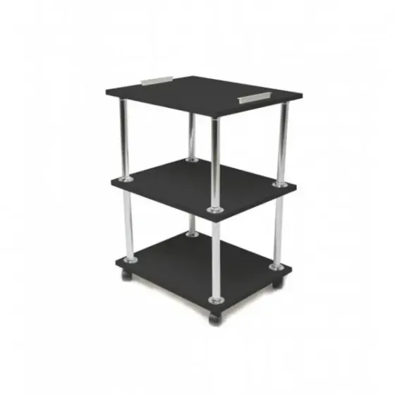 Тележка косметологическая UK-101 на 3 полки Красный Киев