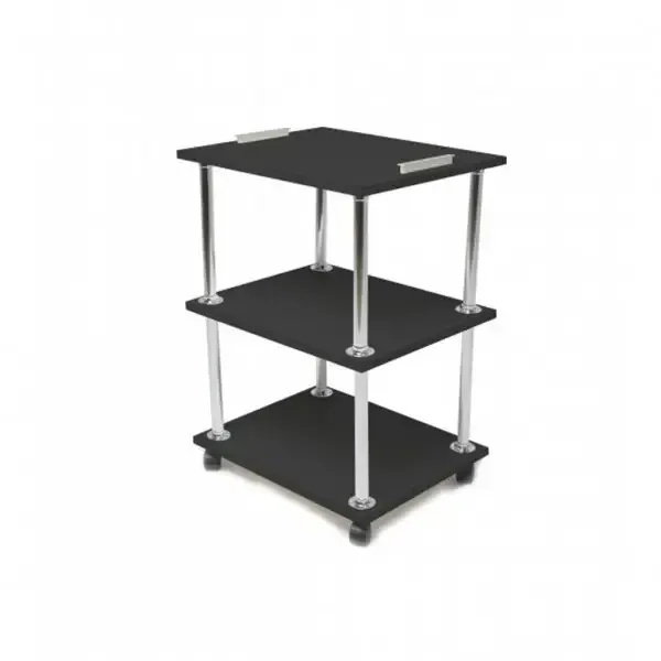 Тележка косметологическая UK-101 на 3 полки Красный Киев - изображение 1